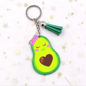 Avocado Keychain
